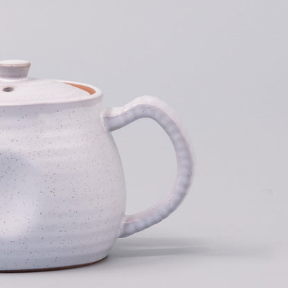 Teapot 300ml Speckled White Glaze - Image 3