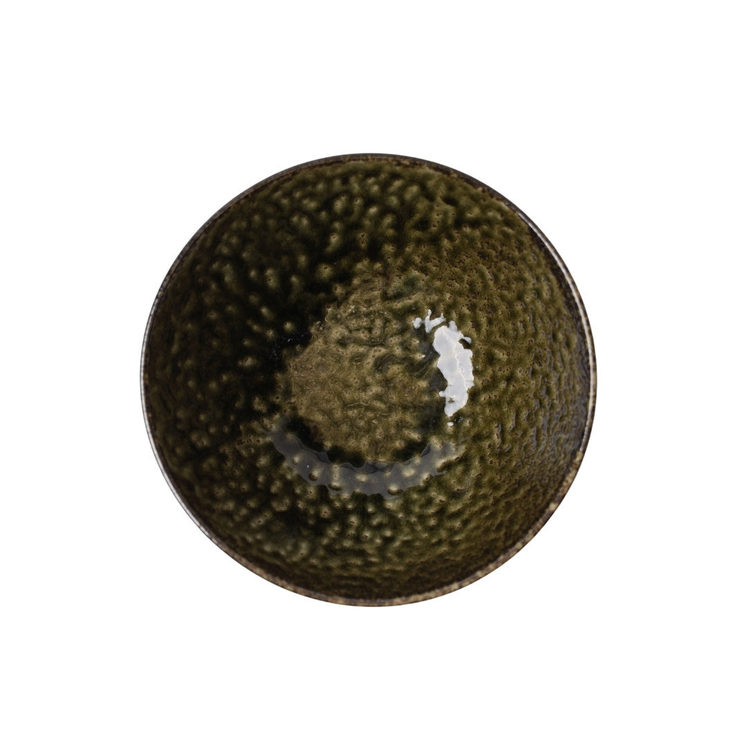 Bowl V Shaped 19cm Sage Glaze - Image 3