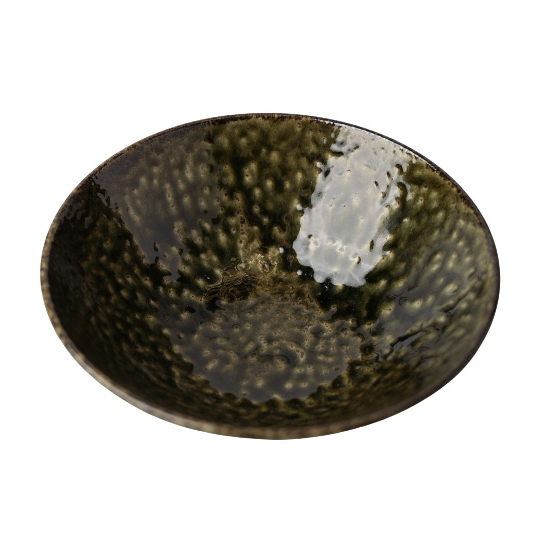 Bowl V Shaped 19cm Sage Glaze - Image 4