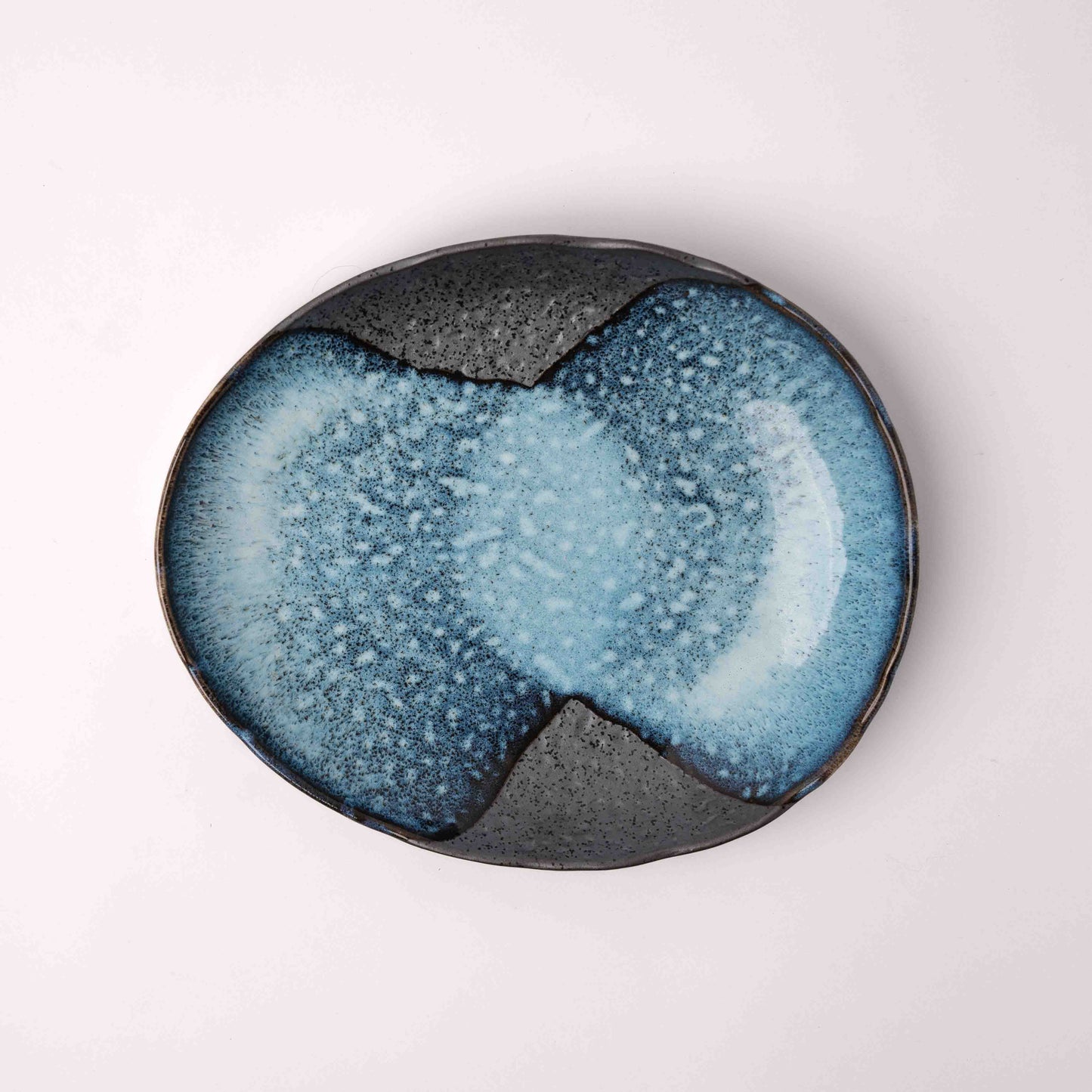 Organic Plate 25cm Storm Glaze - Image 2