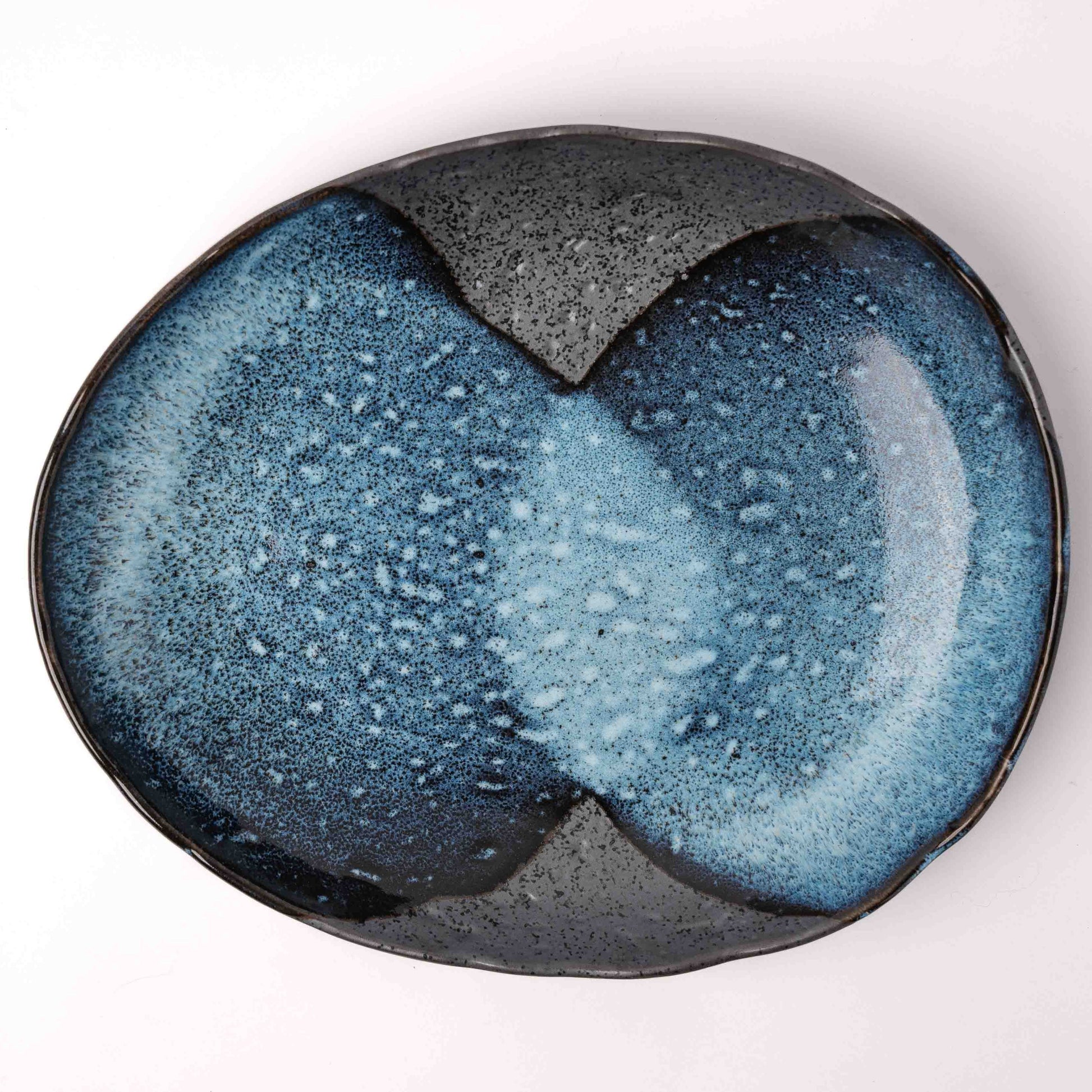 Organic Platter 31cm Storm Glaze - Image 2