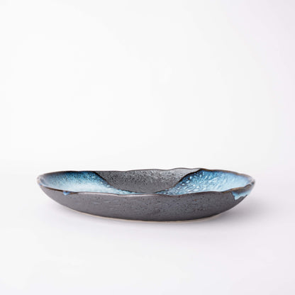 Organic Platter 31cm Storm Glaze - Image 3