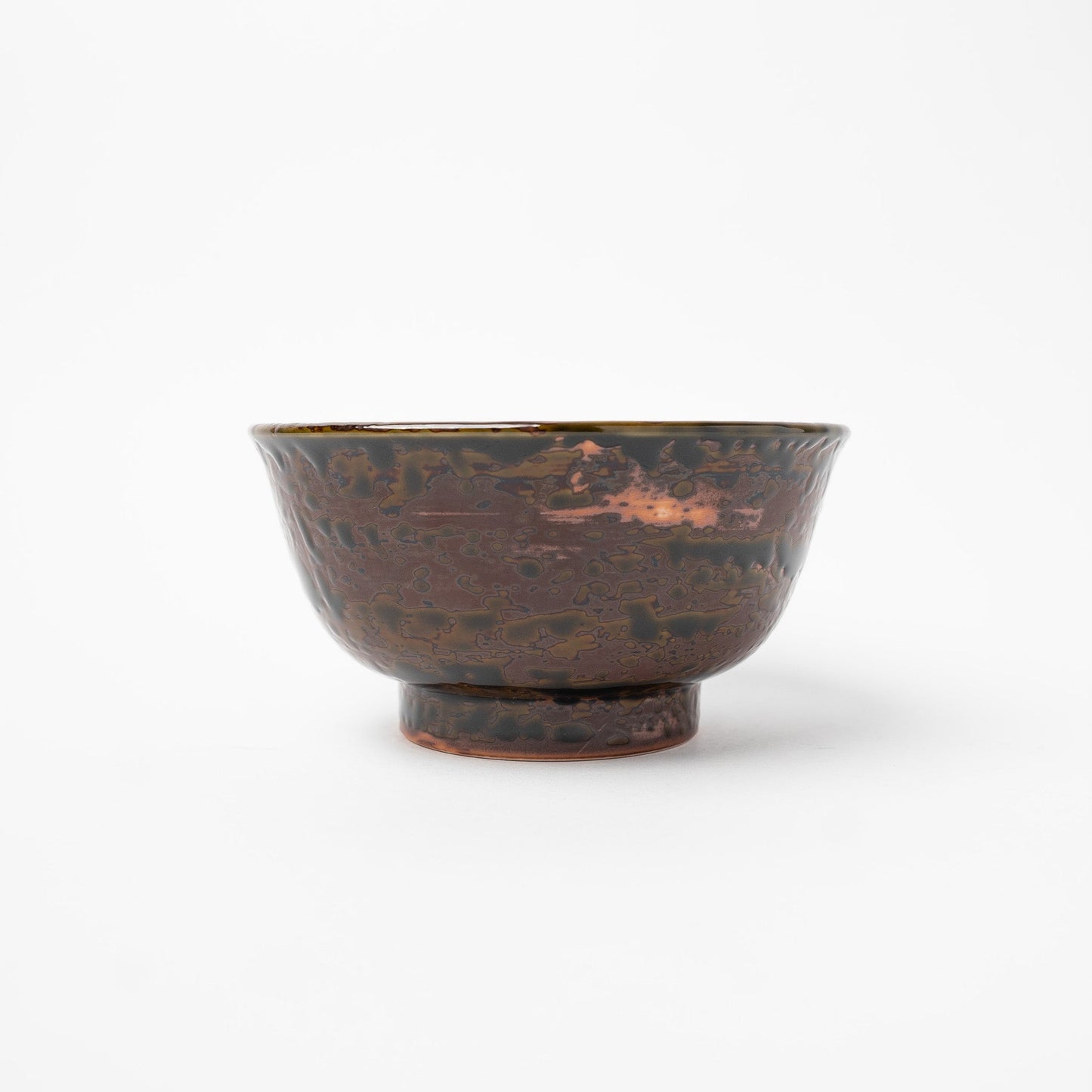 Bowl 17cm Moss Swirl Glaze - Image 3