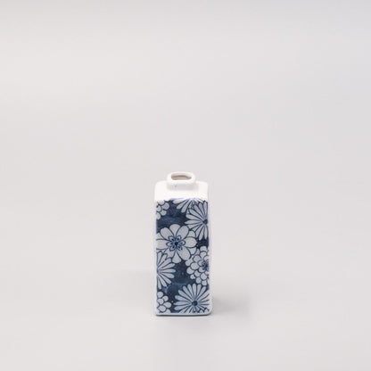 Vase Oblong White Posy