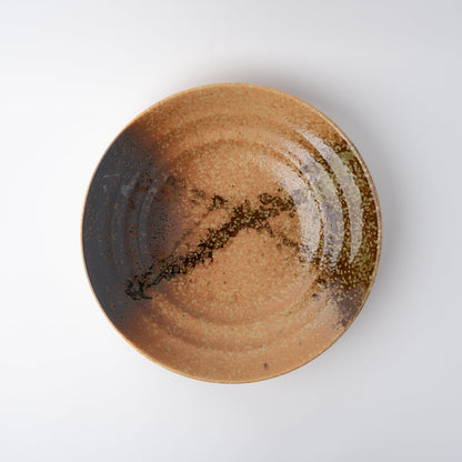 Serving Bowl Flat Base 29cm Wabi Sabi Glaze - Image 2