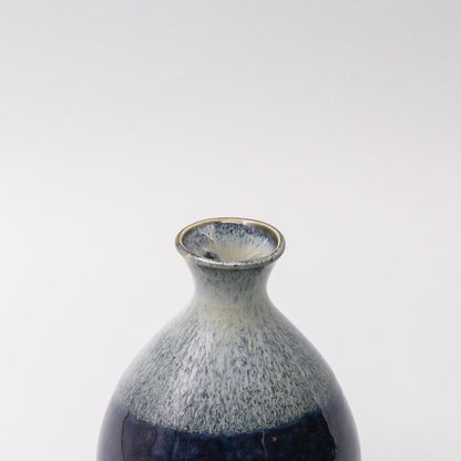 Sake Jug 300ml Denim Drip Glaze - Image 2