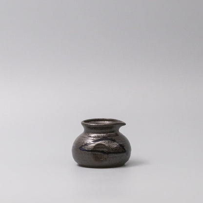 Pourer 120ml Metallic Black Blue Drip Glaze - Image 2