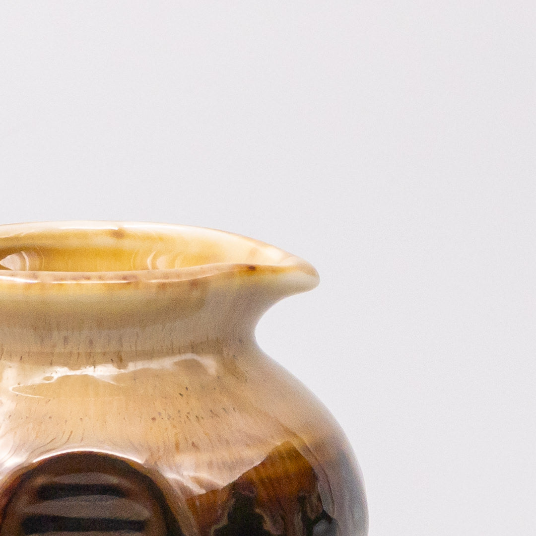 Pourer 120ml Chesnut Gloss Sunflower Drip Glaze - Image 2