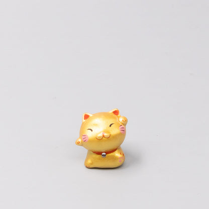 Okimono Lucky Gold Maneki