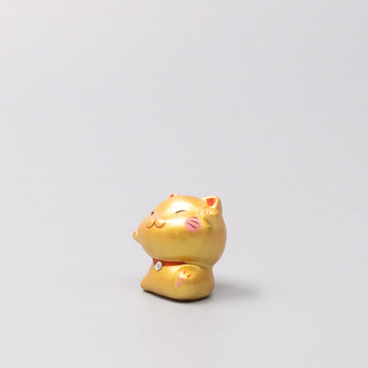 Okimono Lucky Gold Maneki - Image 2