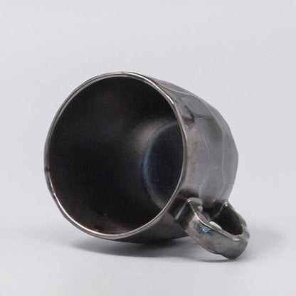 Mug in a Gift Box 260ml Black Drip Glaze - Image 3
