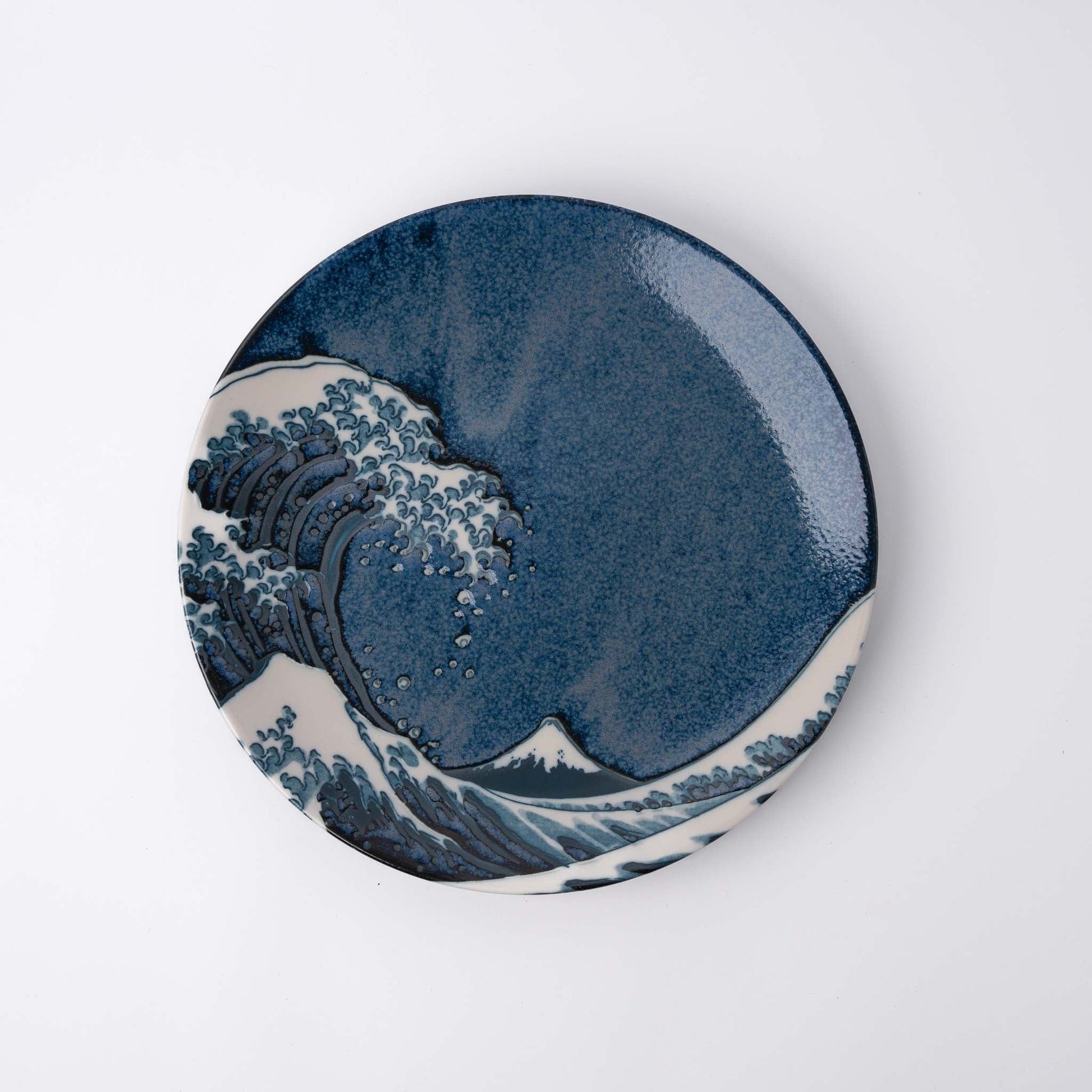 Plate 27.5cm Hokusai Great Wave Design - Image 2