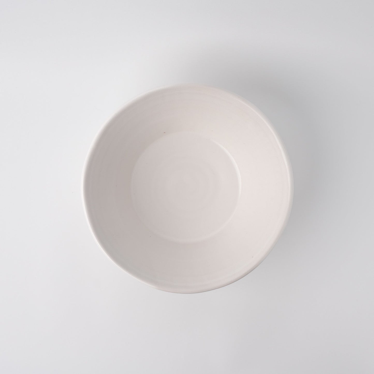 Bowl 21cm Shinogi White Wash Glaze - Image 3