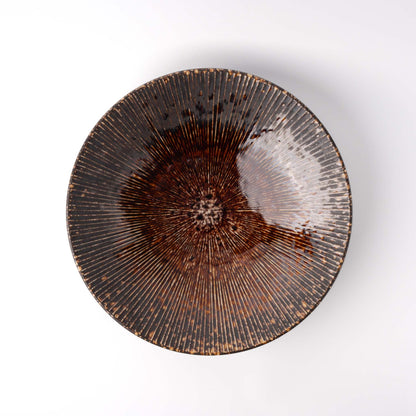 Serving Bowl 27cm Craft Rust Glaze - Image 3