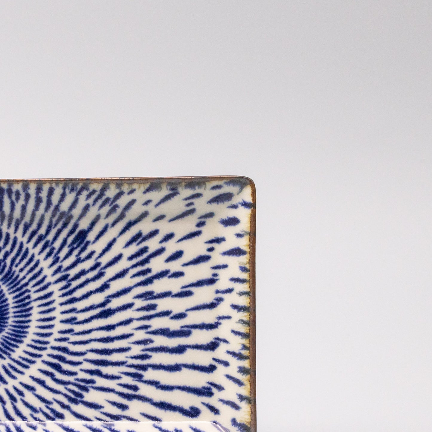 Sushi Plate 25cm Speckled Swirl Design - Image 2