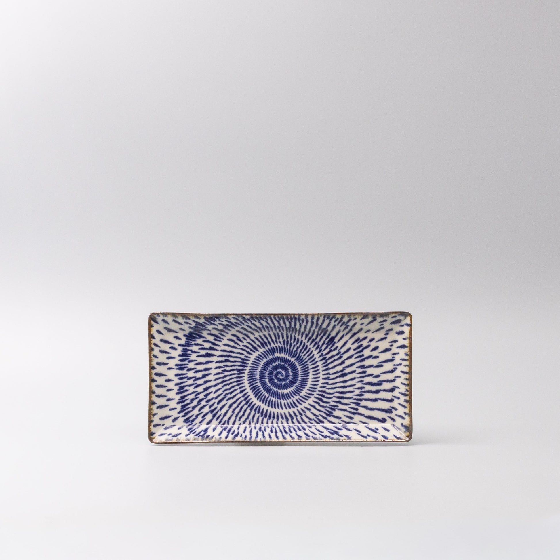 Sushi Plate 25cm Speckled Swirl Design - Image 3