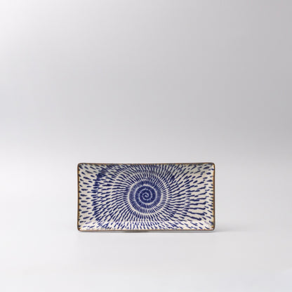 Sushi Plate 25cm Speckled Swirl Design - Image 3