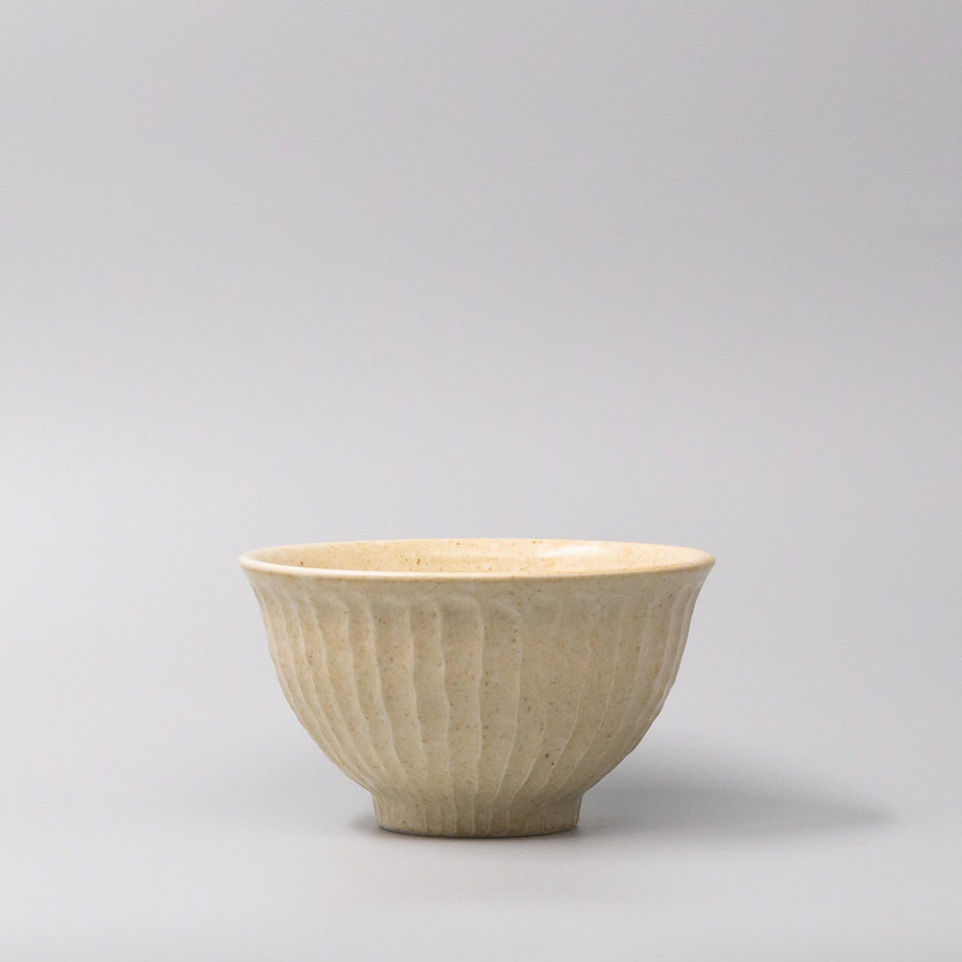 Bowl 15.5cm Shinogi Oatmeal Glaze - Image 4