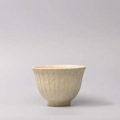 Bowl 12cm Shinogi Oatmeal Glaze - Image 4