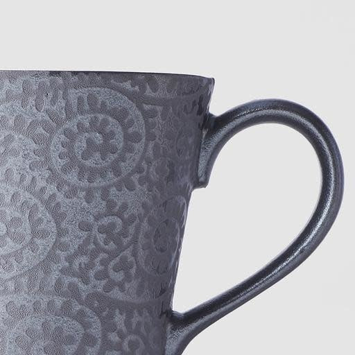 Mug 200ml Black Scroll Design - Image 4