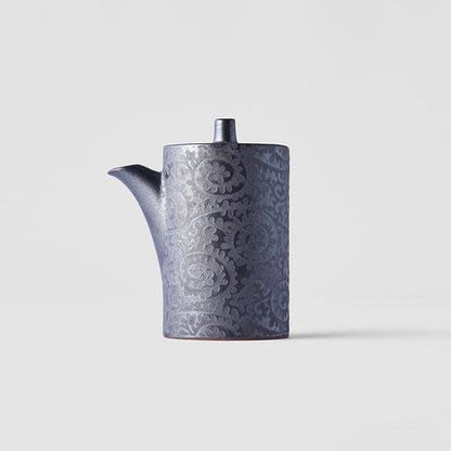 Soy Pot 125ml Black Scroll Glaze - Image 5