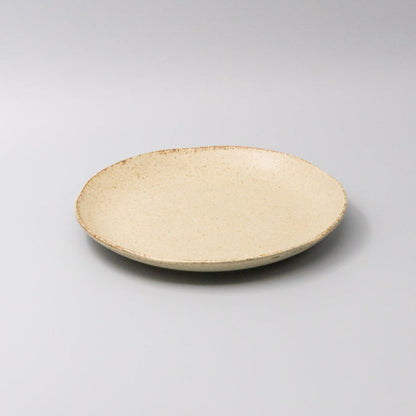Plate Dinner Organic Shape 24cm Sand Fade Glaze - Image 2