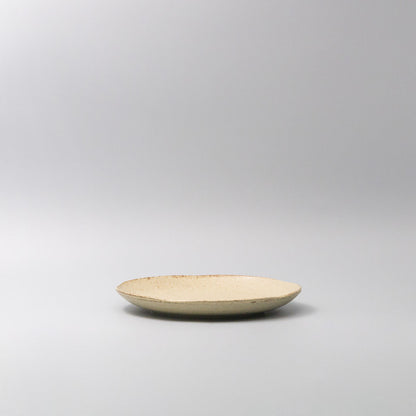 Plate Dinner Organic Shape 24cm Sand Fade Glaze - Image 4
