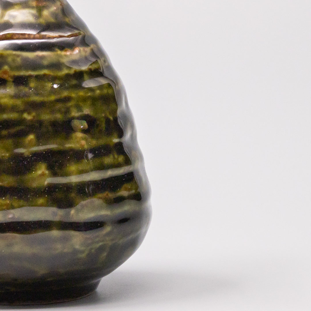 Sake Jug 350ml Sage Brown Glaze - Image 3