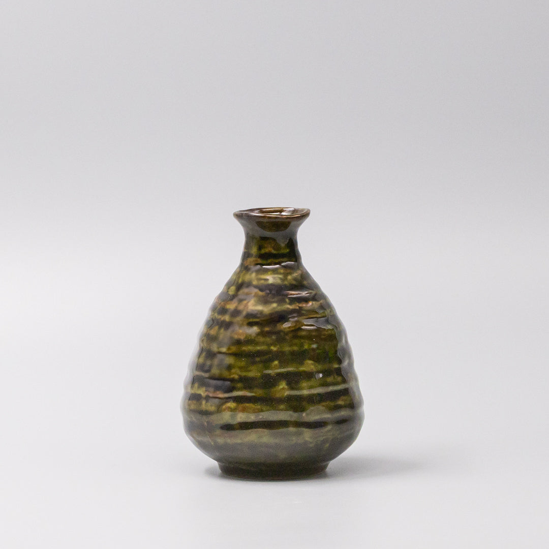 Sake Jug 350ml Sage Brown Glaze - Image 4