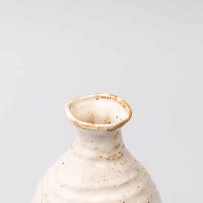 Sake Jug 350ml White Sand Glaze - Image 3