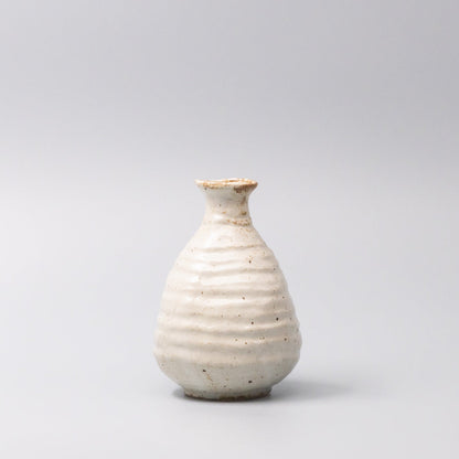 Sake Jug 350ml White Sand Glaze - Image 4