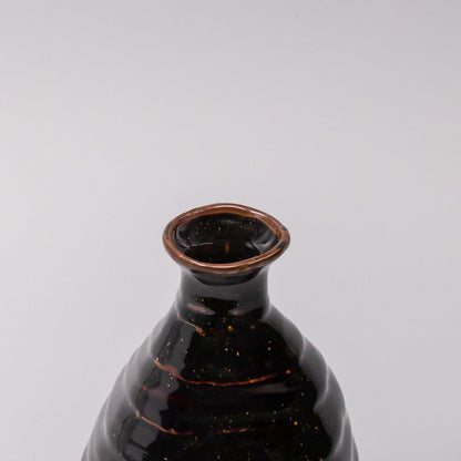 Sake Jug 350ml Tenmokku Glaze - Image 2
