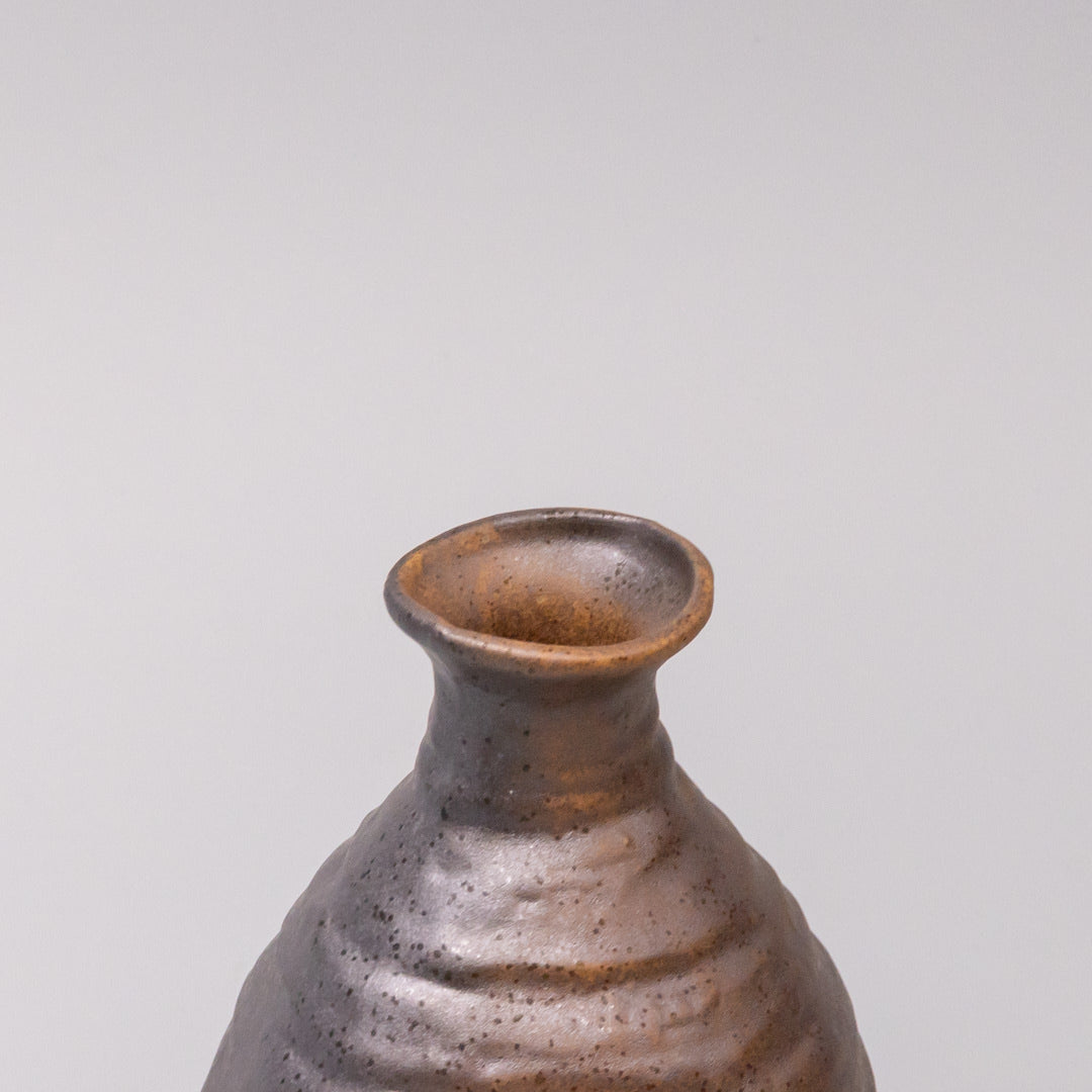 Sake Jug 350ml Ochre Glaze - Image 2