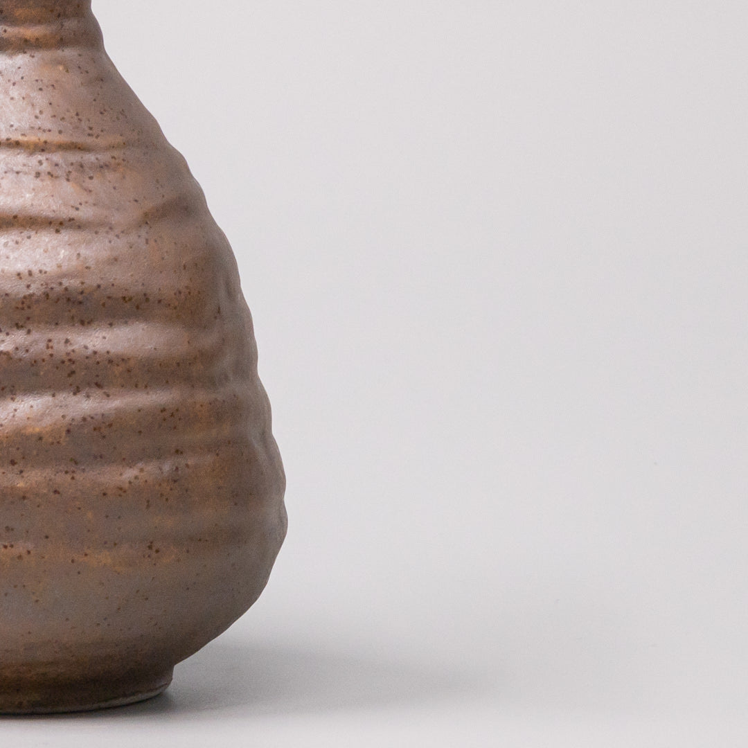Sake Jug 350ml Ochre Glaze - Image 3
