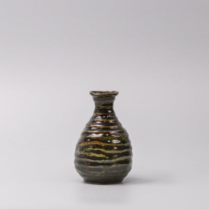 Sake Jug 180ml Sage Brown Glaze - Image 4