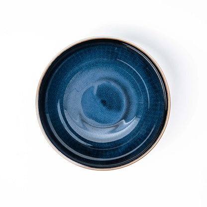 Bowl 21cm Navy Sendan Glaze - Image 3