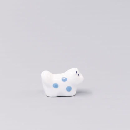 Chopstick Rest Shiba Dog White Blue - Image 2