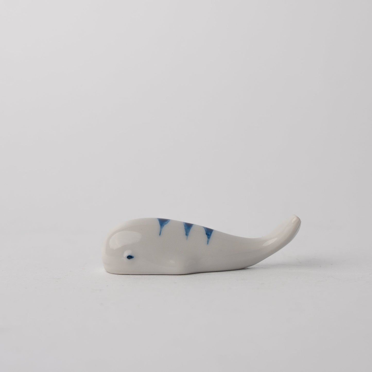 Chopstick Rest Blue Stripe Whale - Image 3