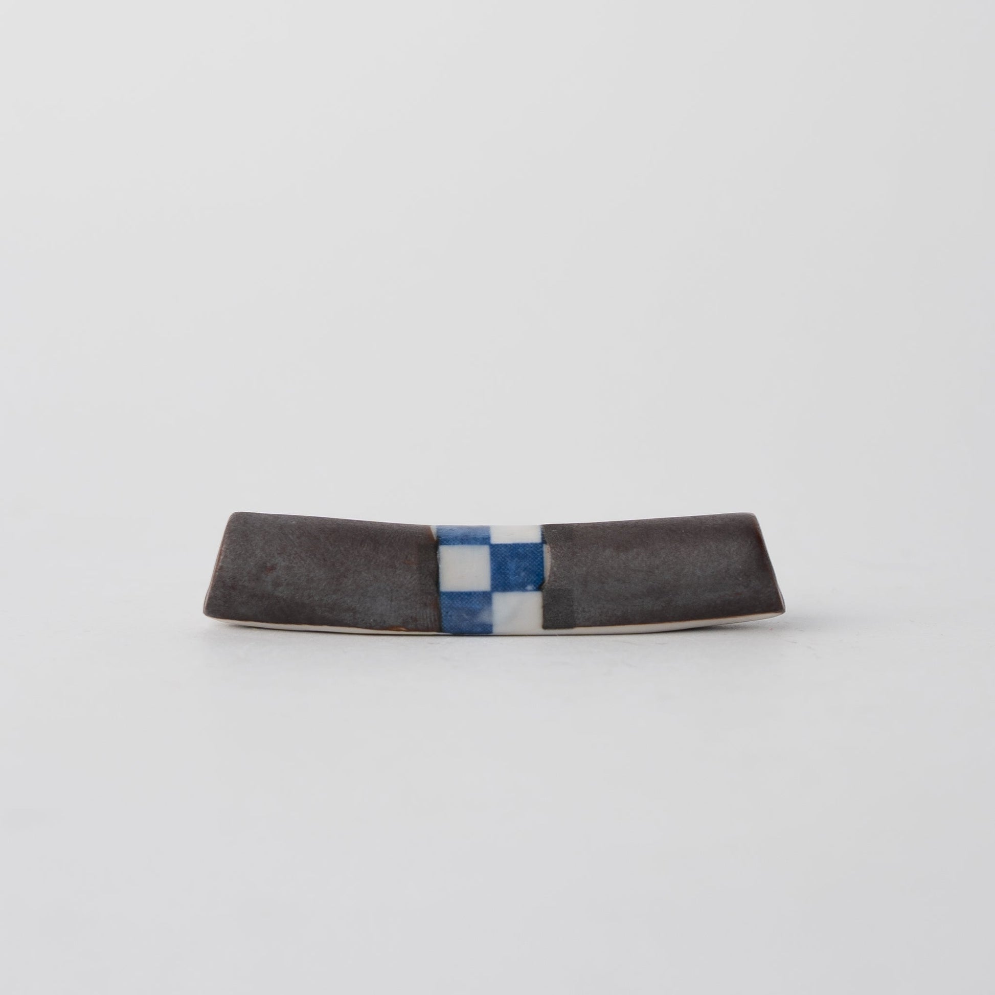 Chopstick Rest Cylinder Checker Black - Image 3