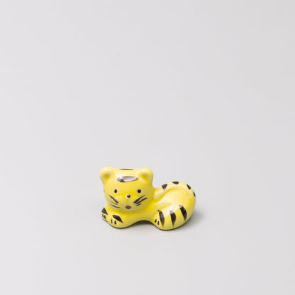 Chopstick Rest Yellow Tiger