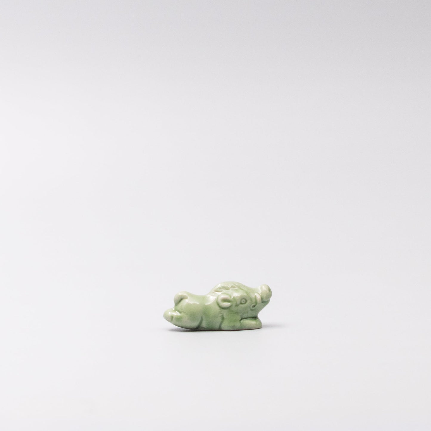 Chopstick Rest Green Boar - Image 3