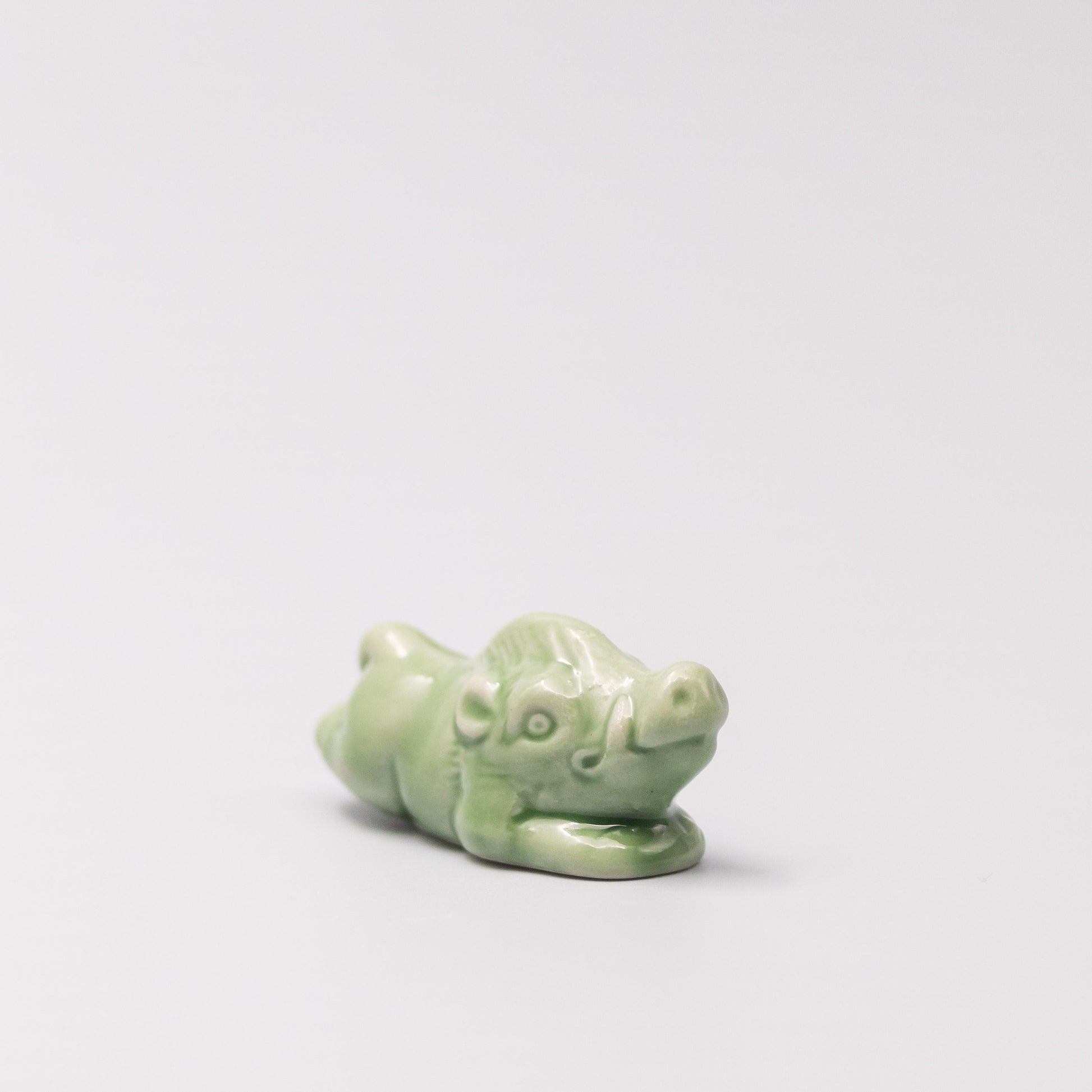 Chopstick Rest Green Boar - Image 4