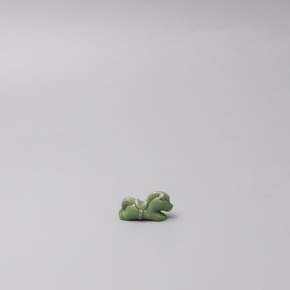 Chopstick Rest Green Horse - Image 4