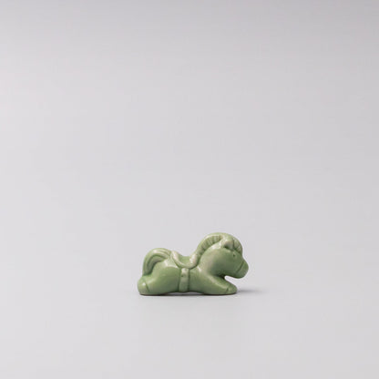 Chopstick Rest Green Horse - Image 5