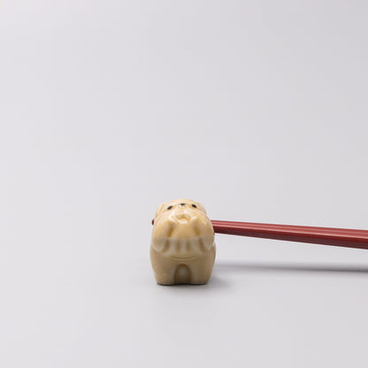 Chopstick Rest Beige Boxer Dog - Image 4
