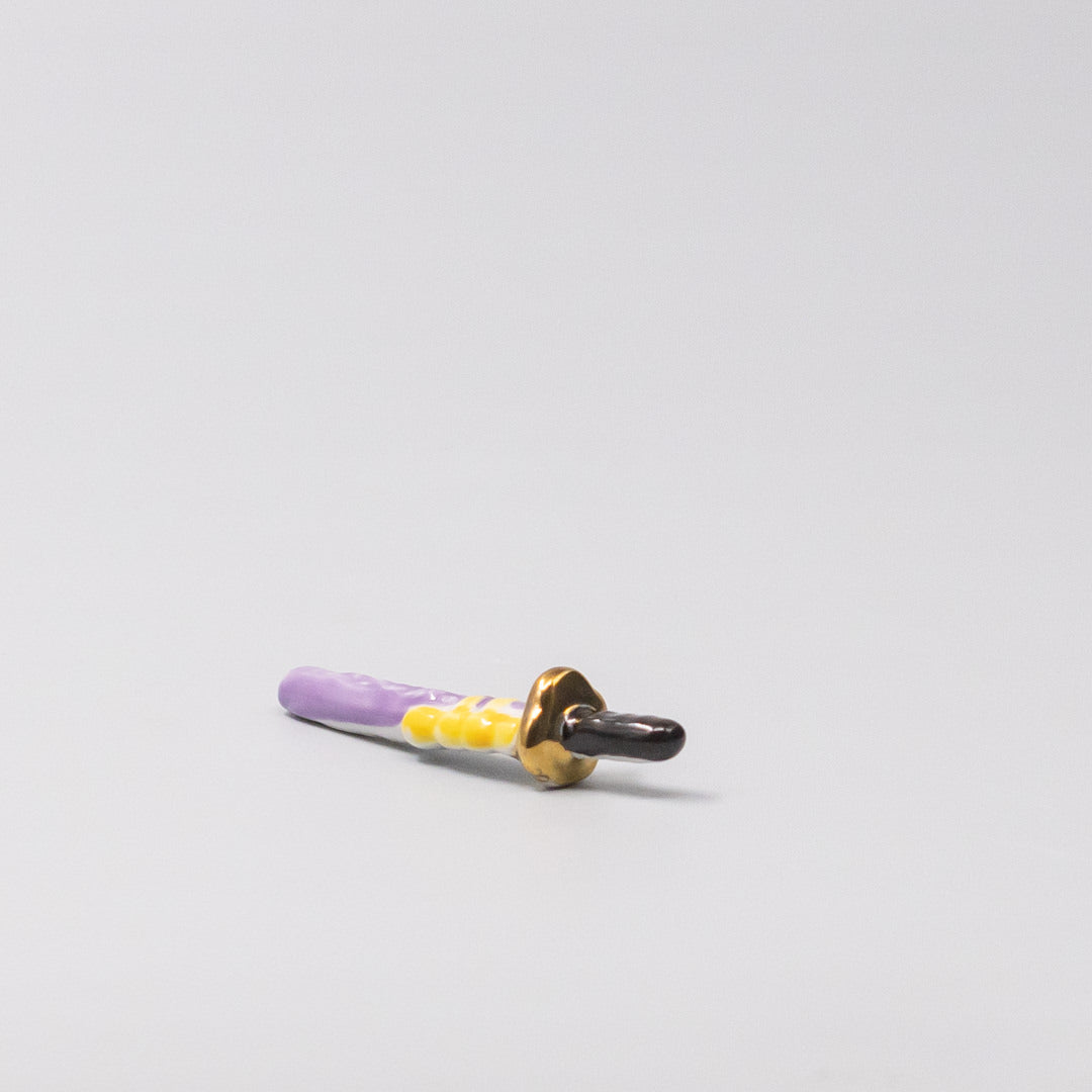 Chopstick Rest Purple Sword - Image 3