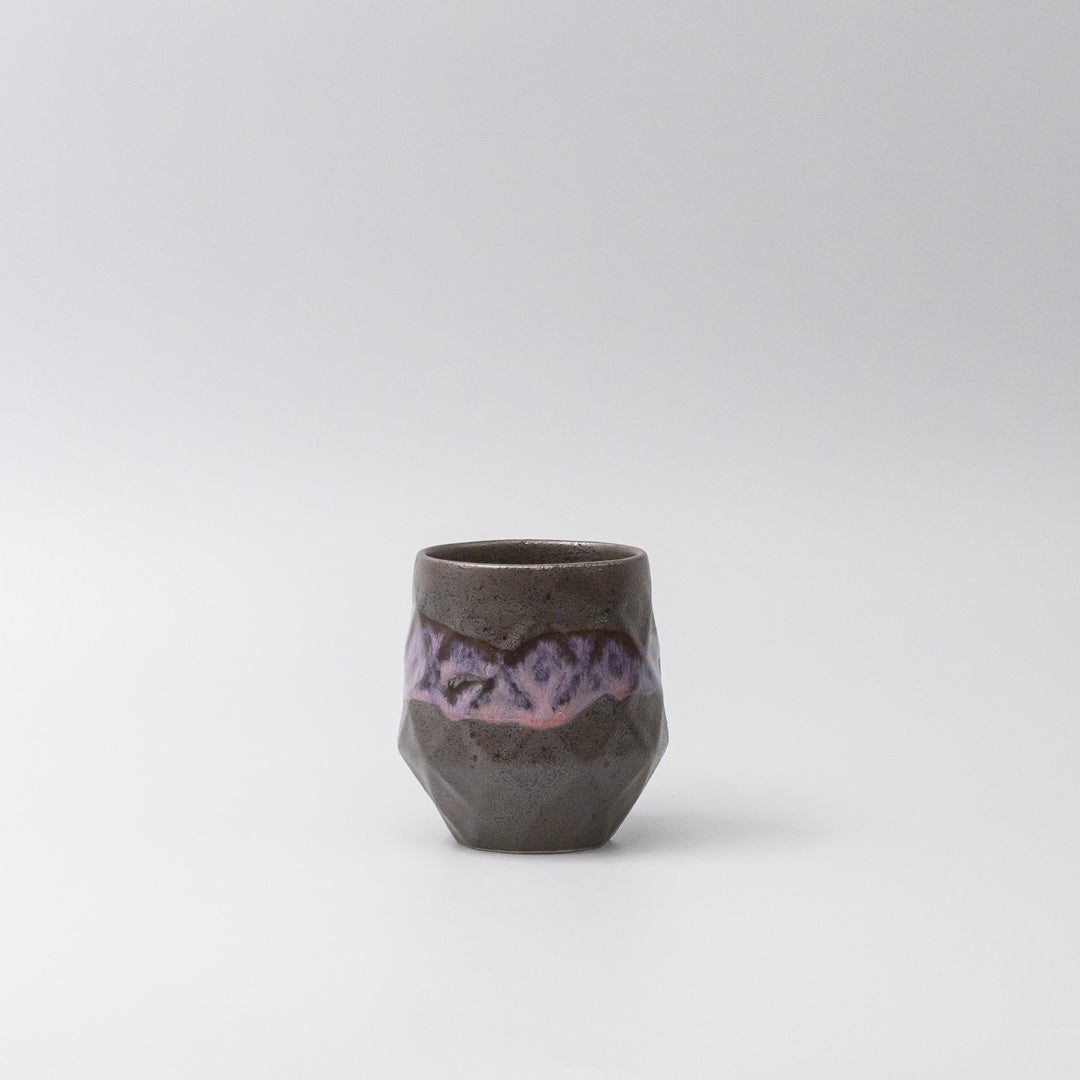 Sushi Mug 350ml Purple Red Drip On Black Design - Image 4
