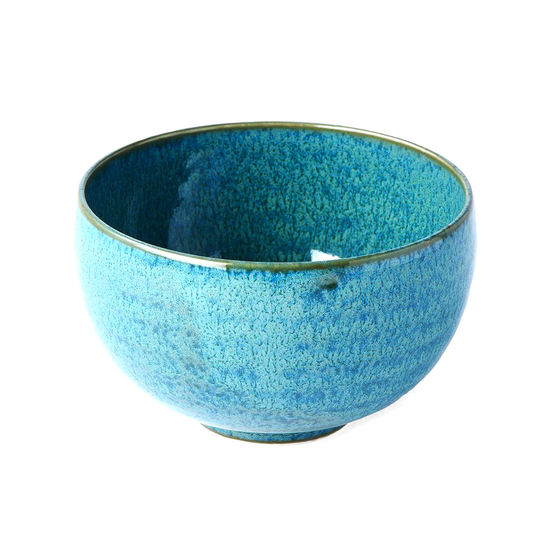 Bowl 11cm Peacock Glaze - Image 2