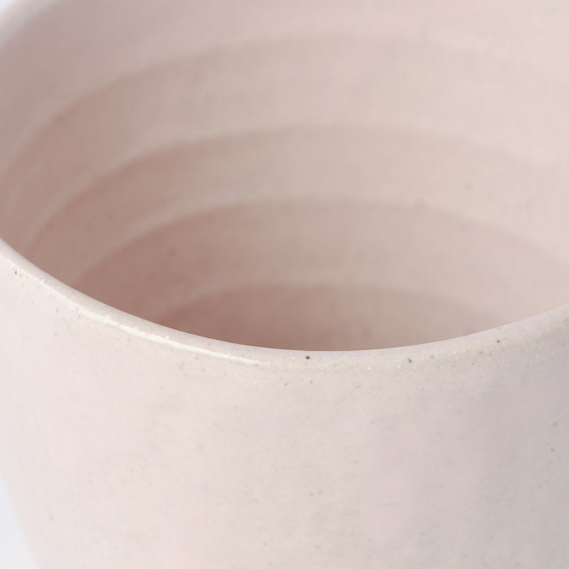 Lopsided Mug 200ml Sakura Pink Glaze - Image 2