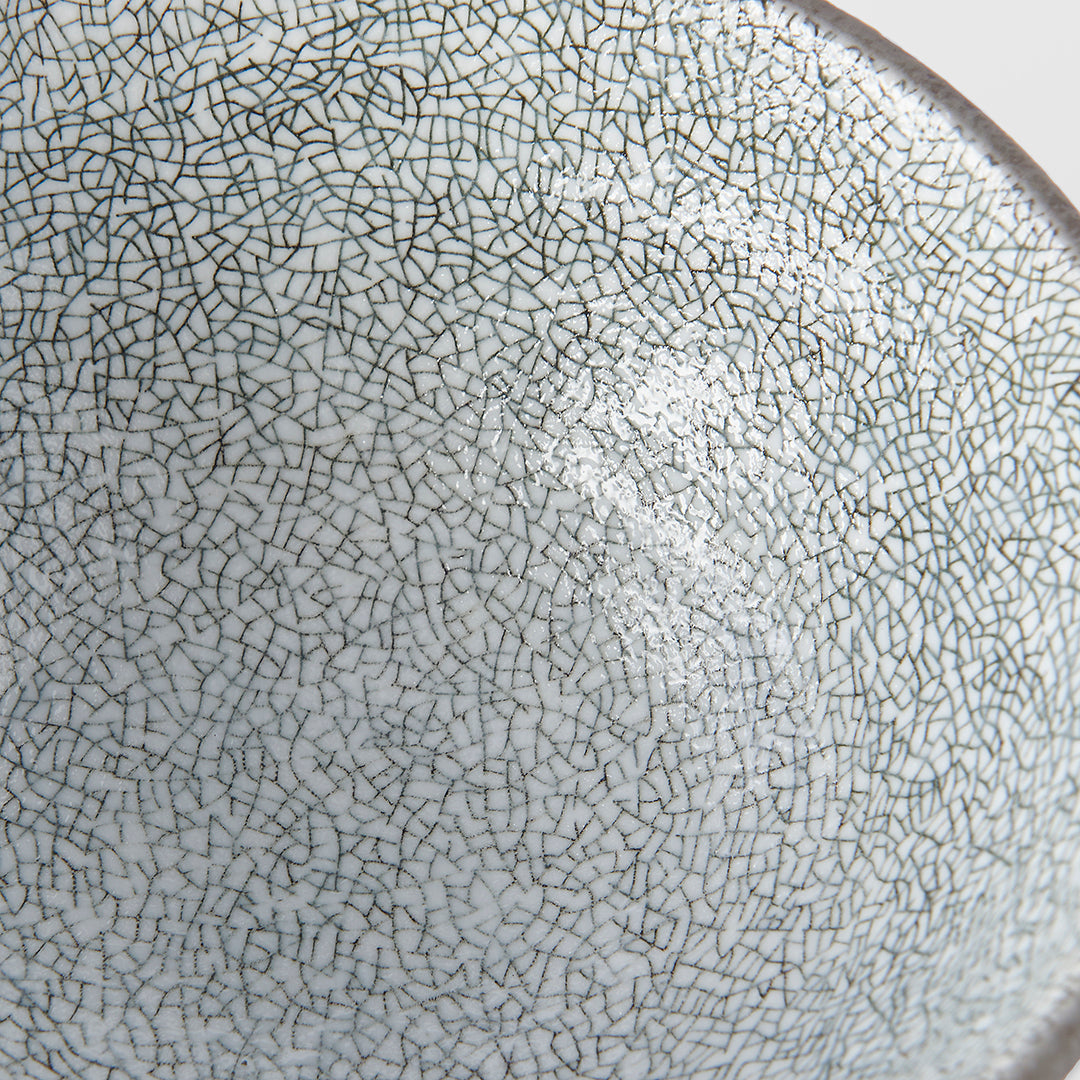 Bowl 15cm Crazed Grey Glaze - Image 2